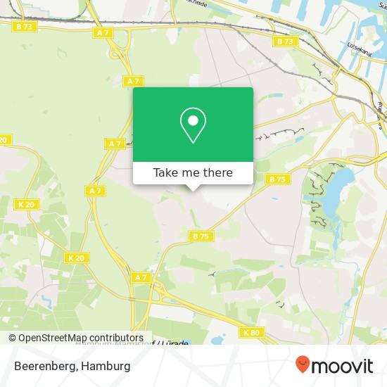 Beerenberg map