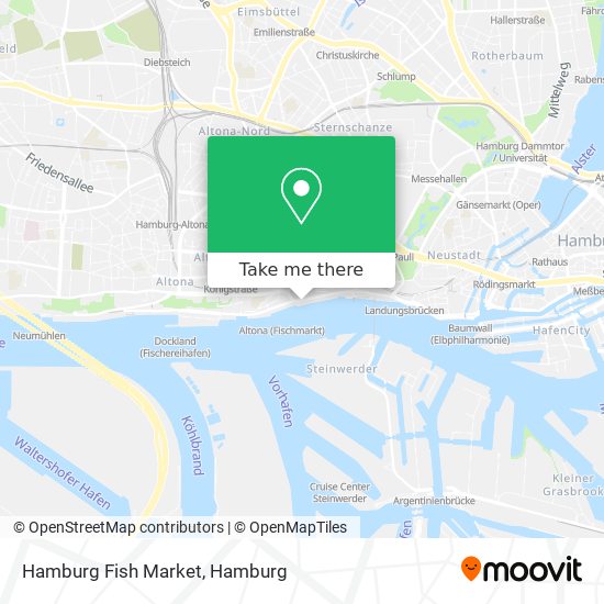 Hamburg Fish Market map