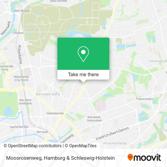 Карта Moosrosenweg