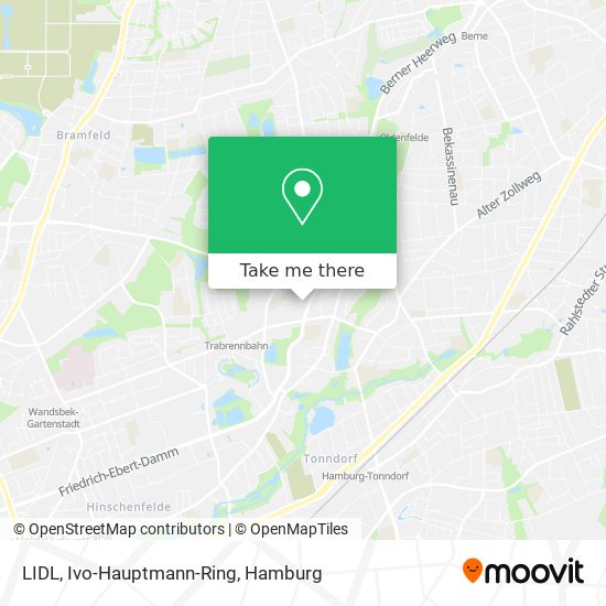 LIDL, Ivo-Hauptmann-Ring map