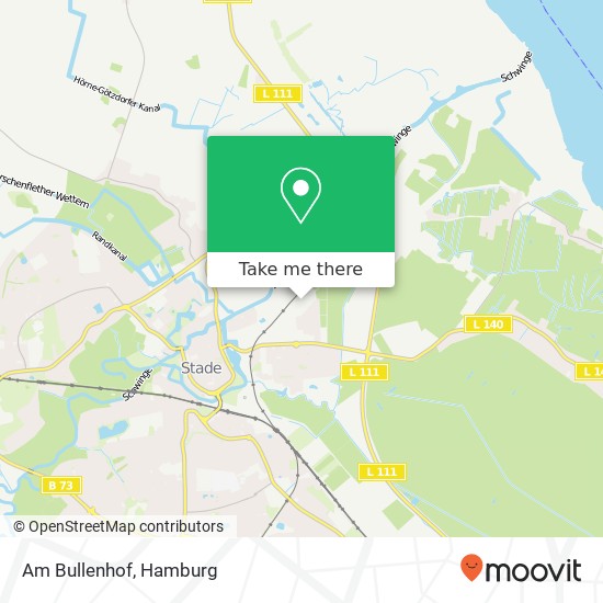 Am Bullenhof map