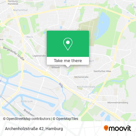 Archenholzstraße 42 map