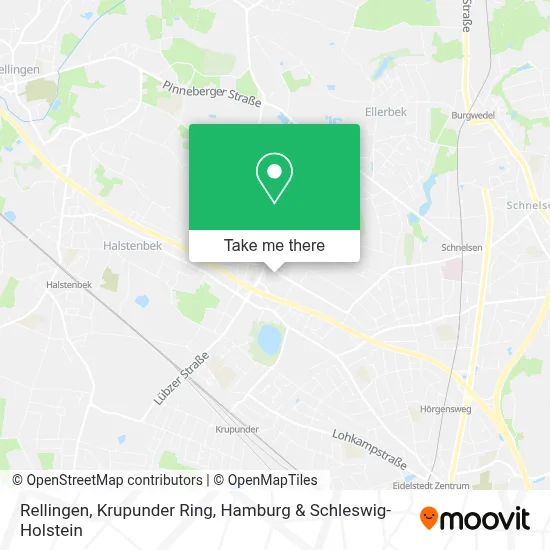 Rellingen, Krupunder Ring map