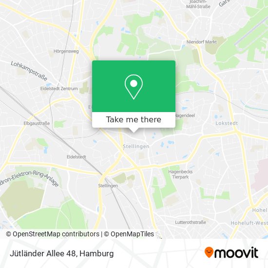 Jütländer Allee 48 map