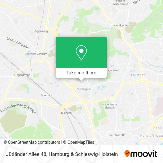 Jütländer Allee 48 map