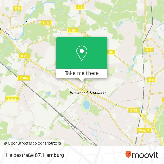 Heidestraße 87 map
