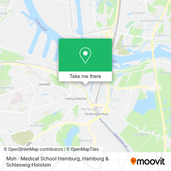 Карта Msh - Medical School Hamburg