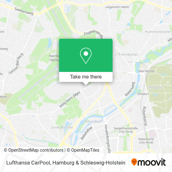 Карта Lufthansa CarPool