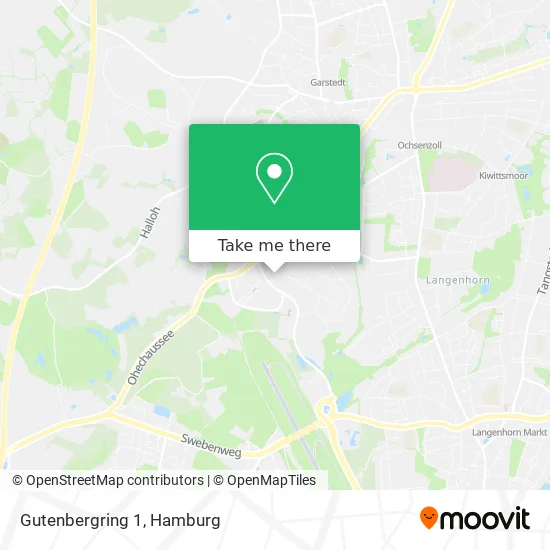 Карта Gutenbergring 1