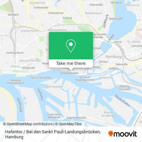 Hafentor / Bei den Sankt Pauli-Landungsbrücken map