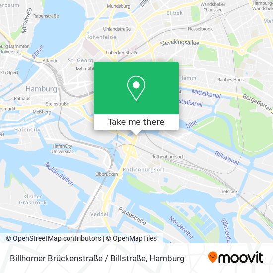 Billhorner Brückenstraße / Billstraße map