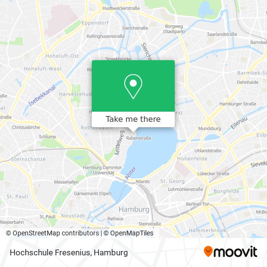 Hochschule Fresenius map