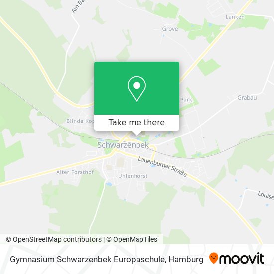Gymnasium Schwarzenbek Europaschule map