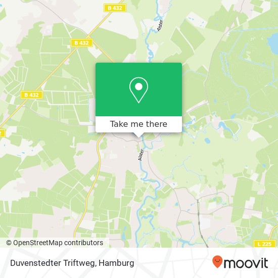 Duvenstedter Triftweg map