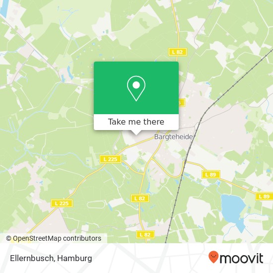 Ellernbusch map