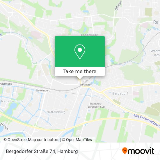 Bergedorfer Straße 74 map