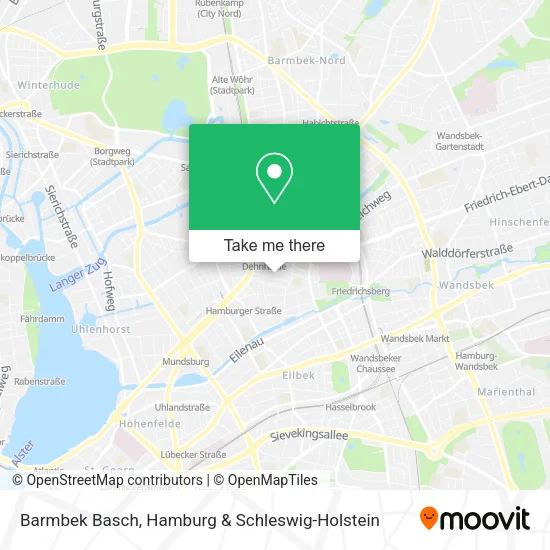 Карта Barmbek Basch