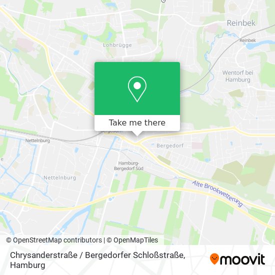 Chrysanderstraße / Bergedorfer Schloßstraße map