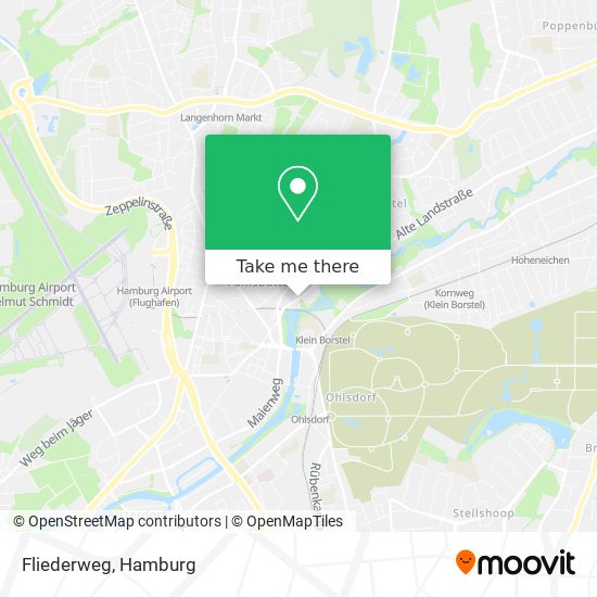 Fliederweg map