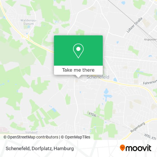 Schenefeld, Dorfplatz map