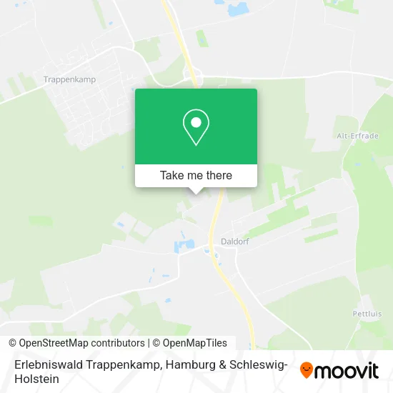 Карта Erlebniswald Trappenkamp