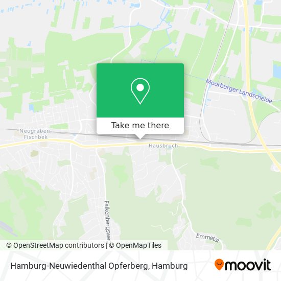 Карта Hamburg-Neuwiedenthal Opferberg