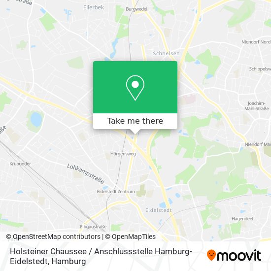 Holsteiner Chaussee / Anschlussstelle Hamburg-Eidelstedt map