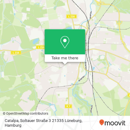 Catalpa, Soltauer Straße 3 21335 Lüneburg map