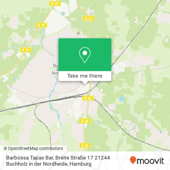 Barbossa Tapas Bar, Breite Straße 17 21244 Buchholz in der Nordheide map