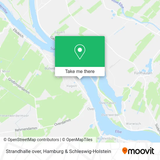 Карта Strandhalle over