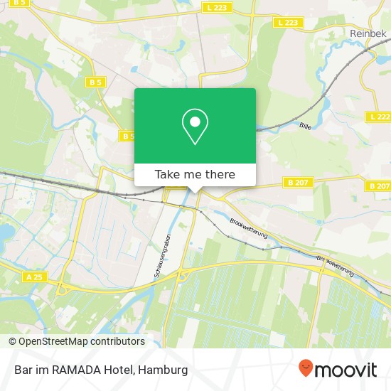 Bar im RAMADA Hotel map