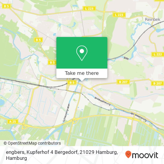 engbers, Kupferhof 4 Bergedorf, 21029 Hamburg map