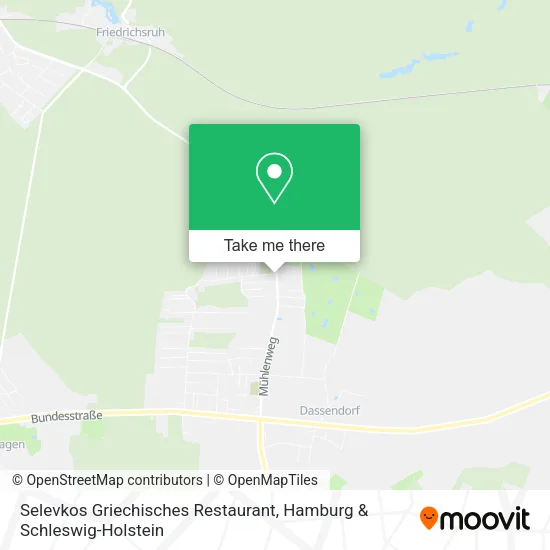 Карта Selevkos Griechisches Restaurant