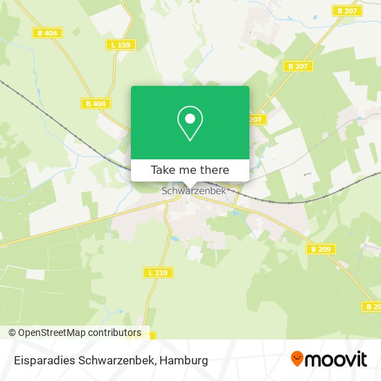 Eisparadies Schwarzenbek map