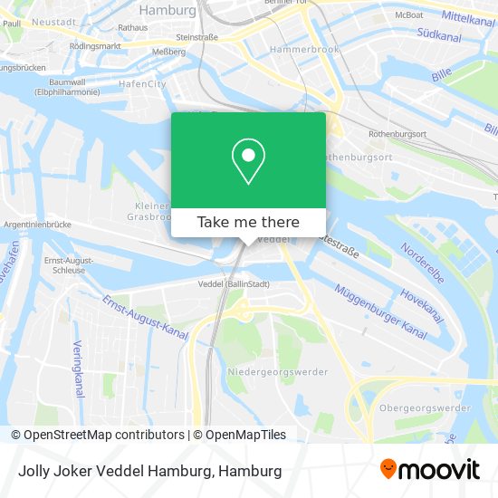 Jolly Joker Veddel Hamburg map