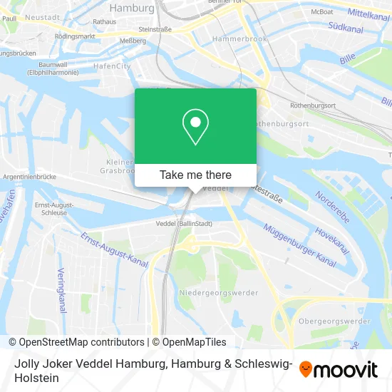 Карта Jolly Joker Veddel Hamburg