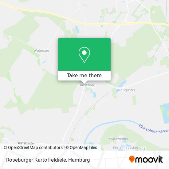 Roseburger Kartoffeldiele map