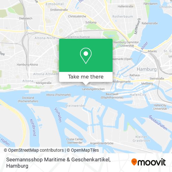 Seemannsshop Maritime & Geschenkartikel map