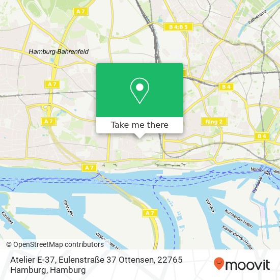Atelier E-37, Eulenstraße 37 Ottensen, 22765 Hamburg map