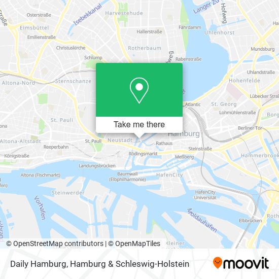 Daily Hamburg map