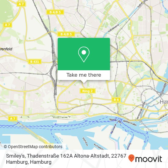 Smiley's, Thadenstraße 162A Altona-Altstadt, 22767 Hamburg map