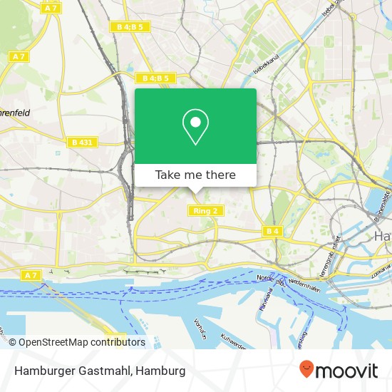 Hamburger Gastmahl map