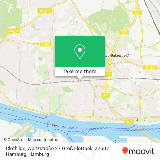 Clothilde, Waitzstraße 27 Groß Flottbek, 22607 Hamburg map