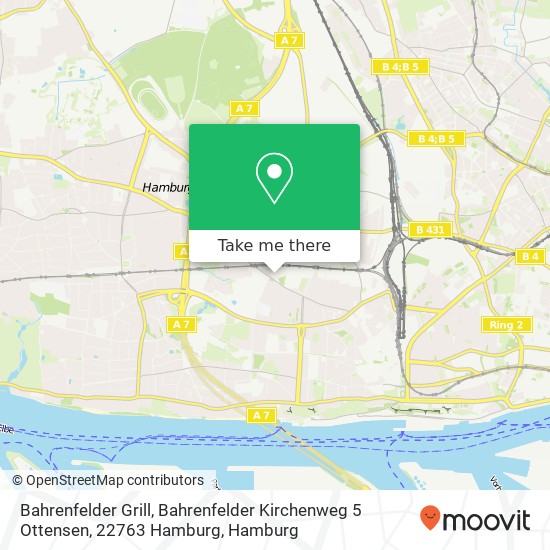 Bahrenfelder Grill, Bahrenfelder Kirchenweg 5 Ottensen, 22763 Hamburg map
