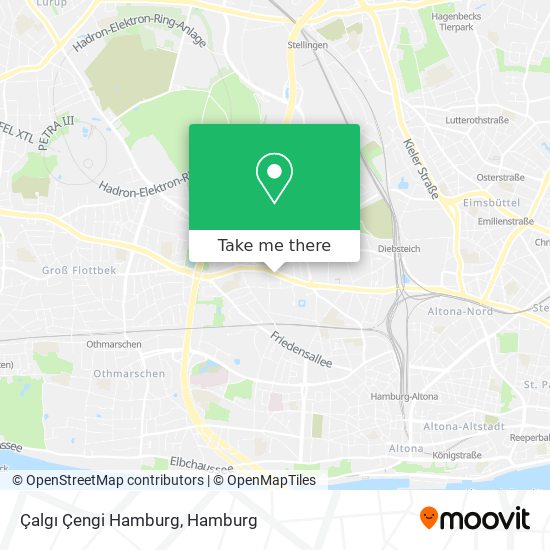 Карта Çalgı Çengi Hamburg