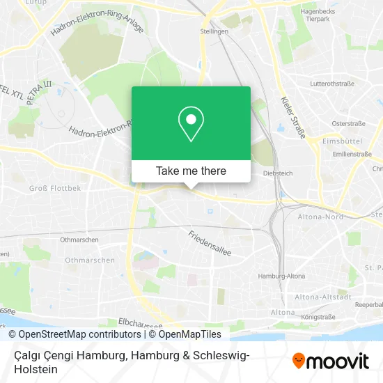 Карта Çalgı Çengi Hamburg
