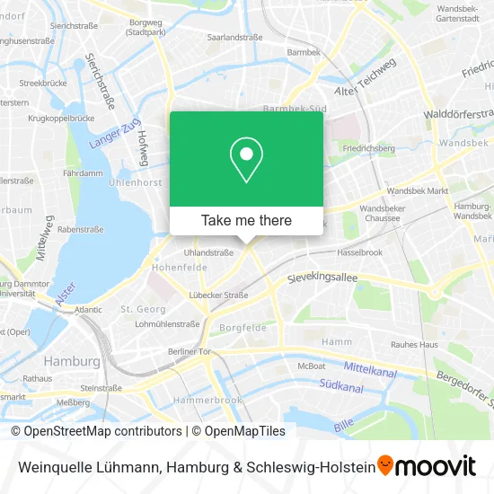 Weinquelle Lühmann map