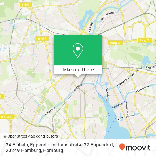 34 Einhalb, Eppendorfer Landstraße 32 Eppendorf, 20249 Hamburg map