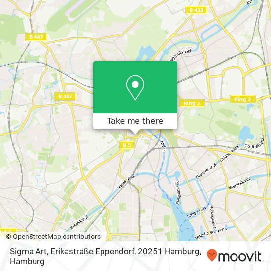 Sigma Art, Erikastraße Eppendorf, 20251 Hamburg map