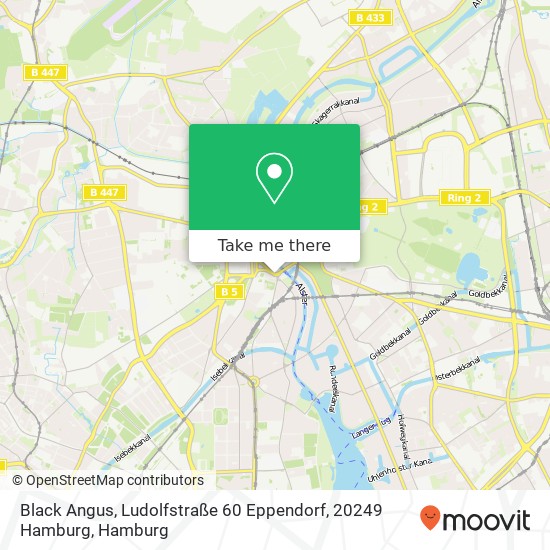 Black Angus, Ludolfstraße 60 Eppendorf, 20249 Hamburg map